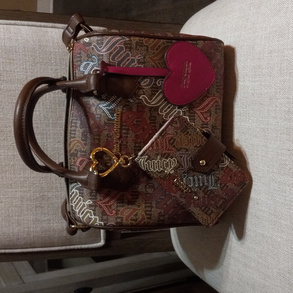 Juicy Couture handbag and matching wallet